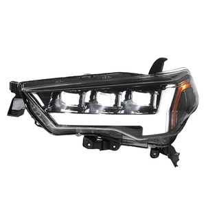 Feux de jour LED à trois yeux 12V 50W pour modification de phares 14-24, design LED à trois yeux dynamique améliorant la visibilité - Product Image 3