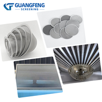 Panier de câblage GUANGFENG 200 mm de large en acier inoxydable 304, technique de tissage uni, coupe et pliage sur mesure, filtres