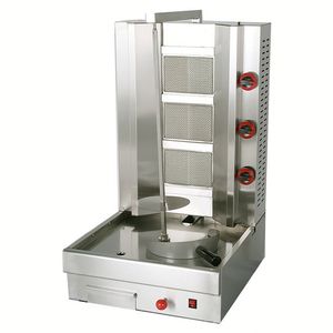 Máquina <span class=keywords><strong>de</strong></span> Kebab y Doner Arco <span class=keywords><strong>de</strong></span> <span class=keywords><strong>la</strong></span> Máquina, Robot Cortador, <span class=keywords><strong>Parrilla</strong></span> Horizontal Doméstica, Motor Vertical a Gas, Equipo Completo para Pizzería - Product Image 1