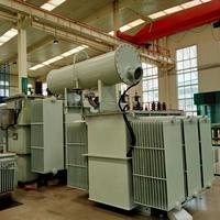 Transformateur de puissance triphasé à faible perte de 1000 kVA 1600 kVA avec coussin d'huile certifié CE pour système d'énergie éolienne/solaire de 400 V à 35 kV