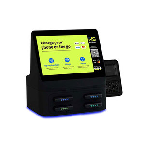 Multi Payment Support Self Service Powerbank <b>Vending</b> <b>Machine</b> 4 Slot Shared Portable Charger Rental Kiosk - Product Image 6