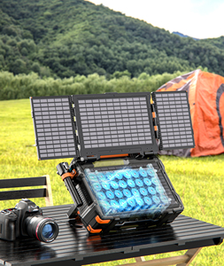 Centrale électrique portative de panneaux solaires de <span class=keywords><strong>300</strong></span> watts pour des voyages de camping en plein air batterie au lithium-ion contrôleur MPPT onde sinusoïdale pure - Product Image 6