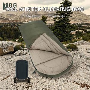 Saco de Dormir Ligero de Algodón para Adultos Altos y Grandes, Reddy 0 Grados, para Camping, con Saco de Compresión Gratis - Product Image 2
