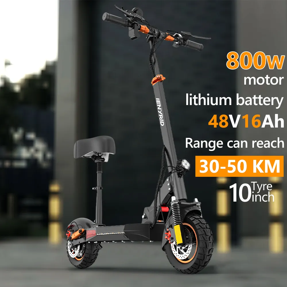 Good Quality UKCA iENYRID M4 PRO S+ 16ah 45km/h 800W Electric Scooter with Seat for Adults Warehouse in the UK
