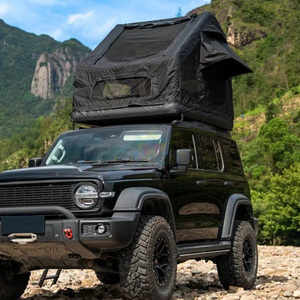 Vente en gros d'usine Tente de toit Voiture Tissu Oxford imperméable pour la maison le <span class=keywords><strong>camping</strong></span> Tente gonflable de toit entièrement automatique - Product Image 6