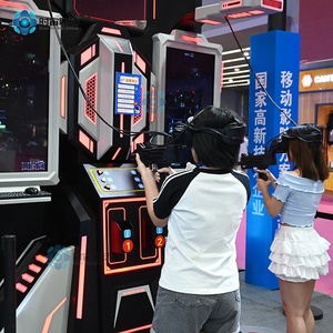 VR Arena futuro campo di battaglia Online gioco di tiro interattivo Console di realtà virtuale 9D VR Multiplayer pistola simulatore di tiro - Product Image 5