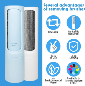 Brosse de toilettage auto-nettoyante réutilisable pour animaux de compagnie (chats et chiens) – Éliminateur de poils – Vente en gros - Product Image 2