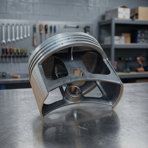 Pièces de rechange pour moteur de compresseur Confidence Compressor Silo, moulées par notre propre fonderie, piston BNB102 024, provenance Turquie, longue durée de vie - Product Image 3