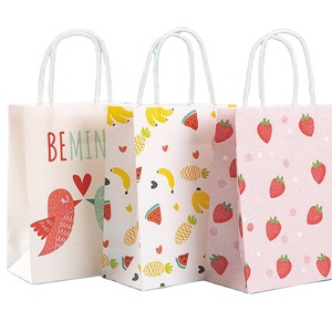 Bolsas de Papel Kraft para Empaque de Compras, Bolsas de Regalo Personalizadas para Joyería, Fabricante de Bolsas para Llevar, Bolsas para Té con Leche - Product Image 1