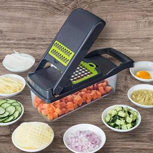 16pcs in 1 Multi-functional Fruit & <b>Vegetable</b> Tools Manual Fruit <b>Cutter</b> Onion Slicer Veggie Slicer Food & <b>Vegetable</b> Chopper - Product Image 3