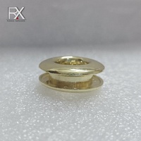 Œillet de sac à main en alliage de zinc, rivet, boucle de fermoir, anneau de force 10mm, œillet pour partie de sac, clip rond, œillets sans vis
