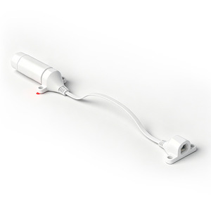 Câble Ethernet RJ45 femelle-femelle Cat6A 25 cm, noyau en cuivre blanc pour entrée de fenêtre Gen3 V3 - Product Image 1