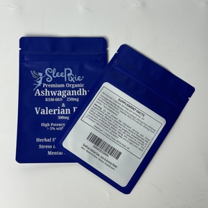 Custom Printing Three Side Sealing Zipper Pouch Resealable Smell Proof <b>Bags</b> for Food Plastic Packaging <b>Bags</b> - Product Image 3