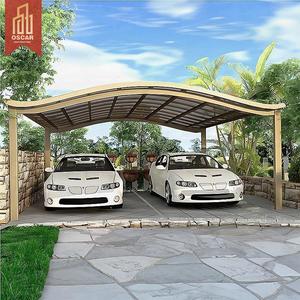 Abri de voiture en aluminium abordable fabriqué en usine <span class=keywords><strong>2023</strong></span> pour deux véhicules, idéal pour la cour arrière et l'allée de jardin - Product Image 1