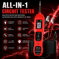 Testeur électrique automobile numérique CNBJ-823 6V-24V, sonde de puissance, outil de test de tension de circuit automobile pour la réparation de véhicules