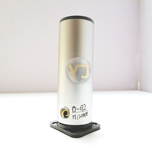 YIJUN Furniture Legs Aluminum <b>Adjustable</b> H120mm Modern Minimalist Easy Installation - Product Image 1