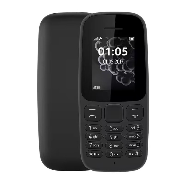 Basic Bar Feature Phone Dual SIM Standby Built-in FM Radio LED Flashlight Long Standby GSM Keypad Cell Phone
