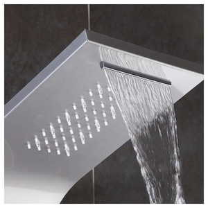 Hot Sale Modern Hydromassage Stainless Steel Led <strong>Shower</strong> Panel With <strong>Lights</strong> - Product Image 5