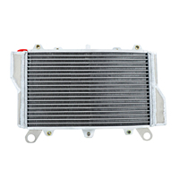 Radiateur en aluminium à flux croisé GTGMOTO avec goulot de remplissage et bouchon usinés CNC pour Kawasaki Ninja 900R ZX900 GPZ900R 1984-1986 Neuf
