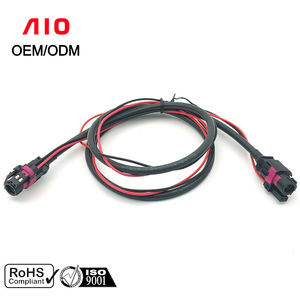 Cable de transmisión de datos automotriz FAKRA HSD hembra a hembra de código A recto 4 + 2 pines - Product Image 5