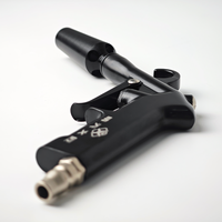 Pistolet à air comprimé en aluminium + HDPE réglable à volume élevé haute efficacité 6-9 bar pression Venturi buse pneumatique laveuse de voiture à air