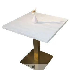 Kleine Esstisch stühle für Walmart Solid Surface Stone Tischplatte