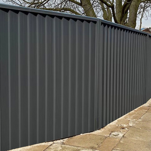 Puerta de privacidad de valla de metal Colorbond de acaparamiento de acero sólido de jardín de 6 pies de altura personalizada en Australia Canadá colores personalizados - Product Image 4