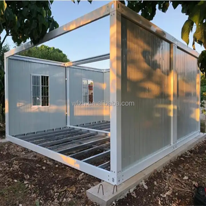 Maison conteneur préfabriquée mobile 20 pieds, structure en acier détachable, étanche, installation facile, une chambre, pour travailleurs, modèle 2026 - Product Image 3