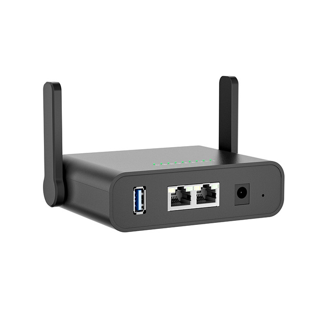 High Speed WiFi6 IoT Gateway Openwrt Router Dual Frequency Ax3000 MiniBox for Smart Home AI Devices Ax3000 Wifi 6 Router