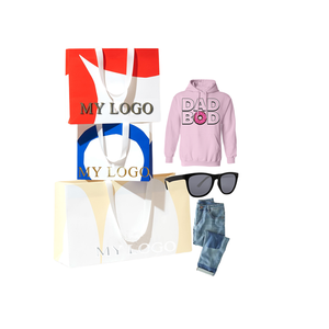 Bolsas de <span class=keywords><strong>papel</strong></span> <span class=keywords><strong>kraft</strong></span> personalizadas, con asas, bolsa de regalo, bolsa de <span class=keywords><strong>papel</strong></span> personalizada - Product Image 4