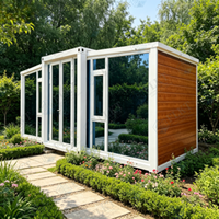 Maison conteneur extensible robuste et étanche FLKT, garantie 2 ans, usine source, bureau de chantier modulaire préfabriqué moderne