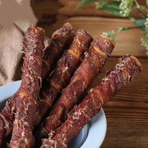 Snack Orgánico para Mascotas con Sabor a Pollo y Pato, Palitos de Carne Ahumada, Relleno Nutritivo Alto en Proteínas, Seguro para Mascotas - Product Image 6