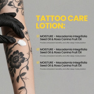 Özel etiket dövme bakım losyonu şifa renk geliştirme onarım dövme Aftercare krem için yeni ve eski dövmeler - Product Image 4