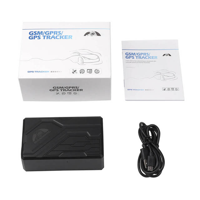 Portable GPS Tracking Device Wireless GPS Tracker for Asset Management TK108A TK108B Long Standby GPS with Charging Cable