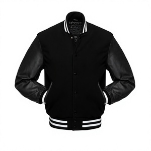 แจ็คเก็ตบอมเบอร์เปล่าสำหรับขายส่ง แจ็คเก็ตวาร์ซิตี้แบบ Letterman สำหรับผู้ชาย แจ็คเก็ตเบสบอลมหาวิทยาลัยแบบสั่งทำพิเศษสำหรับผู้ชาย ปี 2026 - Product Image 1