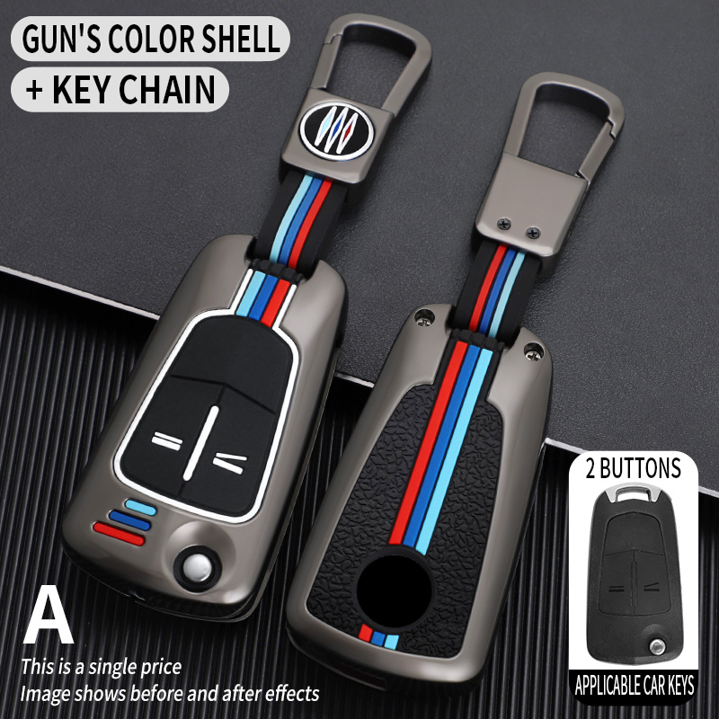 Gun Metal+Key Ring