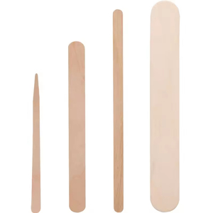 Espátula de madera desechable multiusos para cera, aplicador de maquillaje para cejas y rostro, depresor de lengua, herramienta de depilación al por mayor - Product Image 1