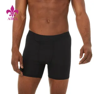 Yeni özel klasik tasarım egzersiz kıyafeti konfor iç çamaşırı erkek Boxer külot