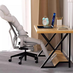 Pieds de table de bureau modernes en acier inoxydable et accessoires de table à manger Cadre en forme de L en fonte - Product Image 5