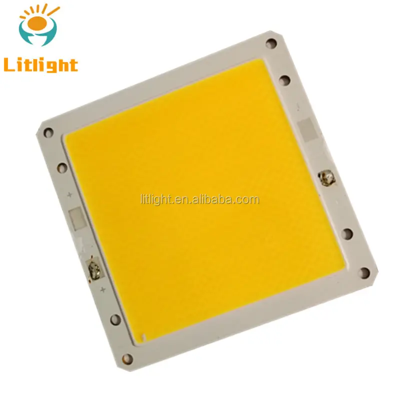 Cip Bridgelux 100*100Mm Bentuk Persegi Daya Tinggi 45mil 1000 W 1500W 2000W CRI Putih 70Ra 80Ra 90Ra 95Ra 1000 W COB Diode LED