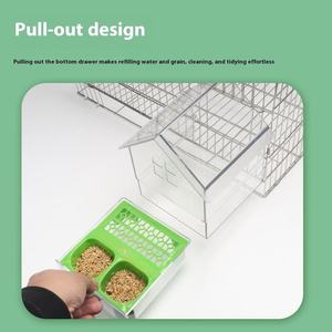 Suministros de Limpieza para Aves Multifuncionales Cuadrados de Plástico Ecológico de Alta Calidad Marca ZF para <span class=keywords><strong>Palomas</strong></span> - Product Image 4