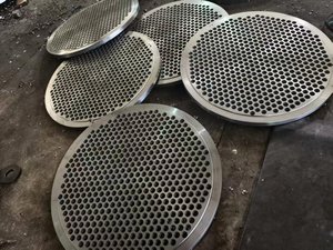 Láminas de Tubos de Acero Forjado y Perforado por CNC para Intercambiadores de Calor de Carcasa y Tubos - Product Image 4