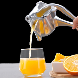 Presse-agrumes manuel professionnel en métal robuste pour <span class=keywords><strong>cuisine</strong></span>, presse-agrumes à lime et à orange avec une capacité plus importante - Product Image 1