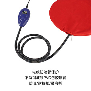 Pet <b>Mats</b> Electric Heating Pad Rectangle Waterproof For <b>Cats</b> Dogs Winter Warmth Textile Material Modern Style - Product Image 4