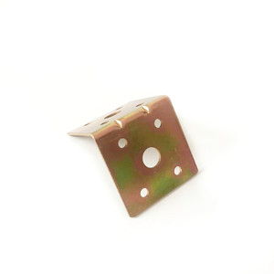 Support d'angle en L pour mobilier, 50 mm, 1,7 mm d'épaisseur, revêtement métallique, pour assemblage de meubles - Product Image 2