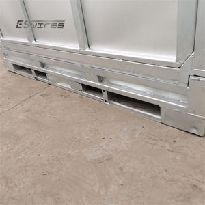 กล่องเหล็กชุบสังกะสีแบบพับได้<span class=keywords><strong>1</strong></span>ตันสำหรับจัดเก็บยาง - Product Image 4