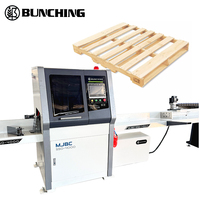 Scie à découpe transversale automatique à alimentation par poussée MJ-BC-550, lame de 550 mm, machine de découpe de bois CNC pour la production de palettes, de boîtes, de canapés et de lits
