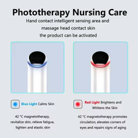Appareil de beauté pour les yeux sans fil tenu à la main, anti-rides, réduction des cernes, resserrement de la peau, lifting des yeux