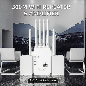 OEM ODM Répéteur WiFi sans fil 300 Mbps AC1200 Mbps, double bande 2,4 GHz 5 GHz, AP+Répéteur, 6 antennes Ethernet - Product Image 5