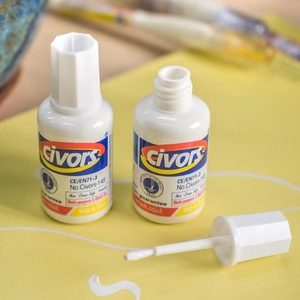 Huanyang ปากกาลบคำผิดแบบปลายแปรงนิ่ม20มล. แห้งเร็วอเนกประสงค์สำหรับโรงเรียนและสำนักงาน Huyang แห้งเร็ว muq - Product Image 6